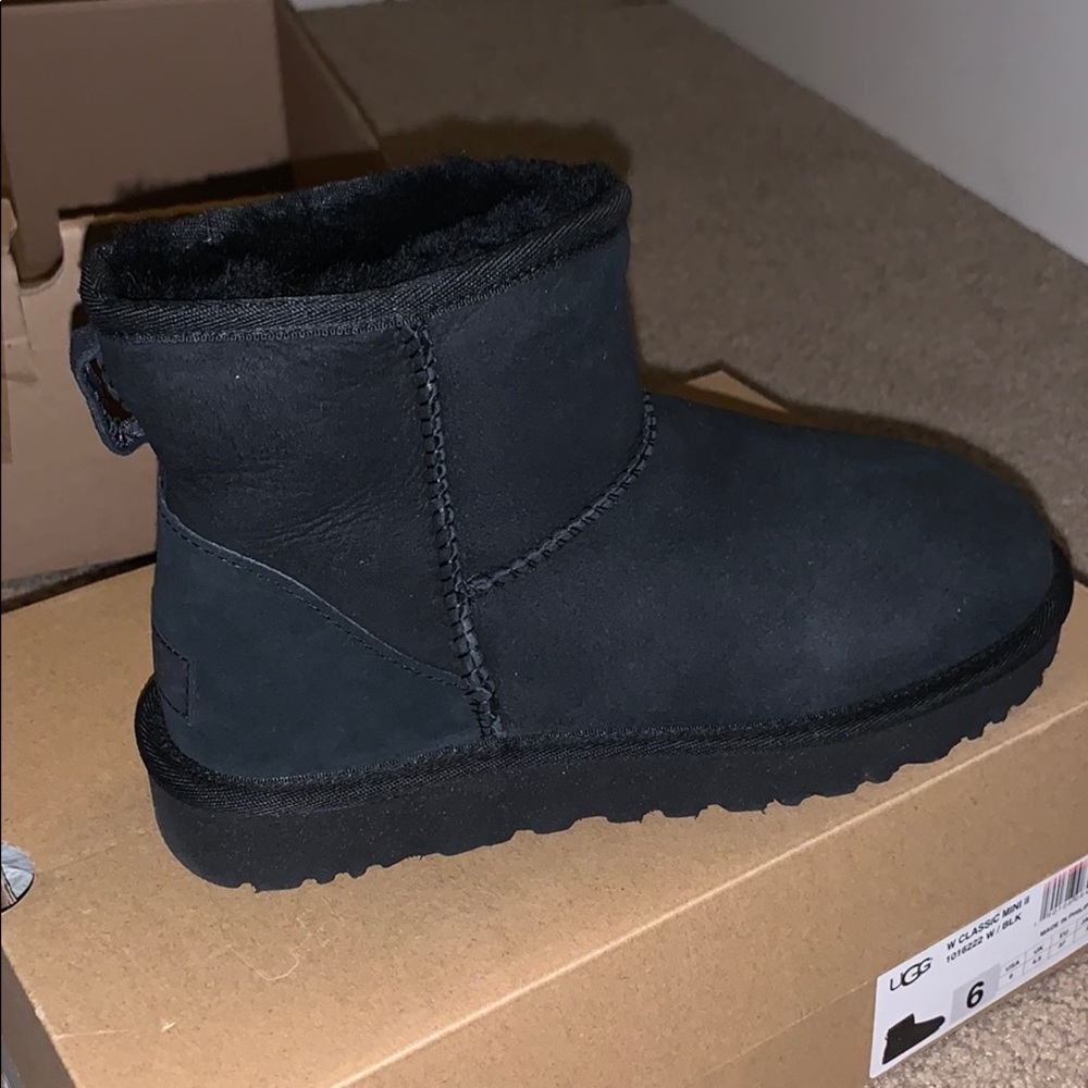 Mini Black UGGs